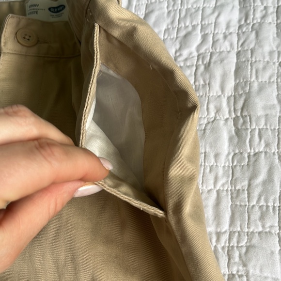 Kids khaki skinny/slim uniform pant - Picture 3 of 5